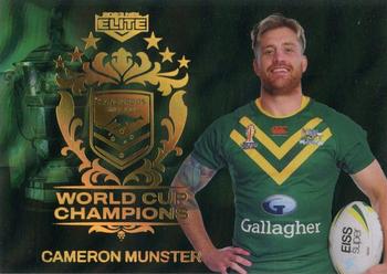 2023 NRL Traders Elite - World Cup Champions Priority #WCC13 Cameron Munster Front